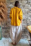 Larc Poet Blouse Mustard